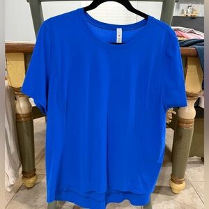 Lululemon Vibrant Blue Short Sleeve